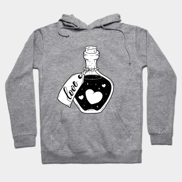 Love in a bottle Hoodie by valentinahramov